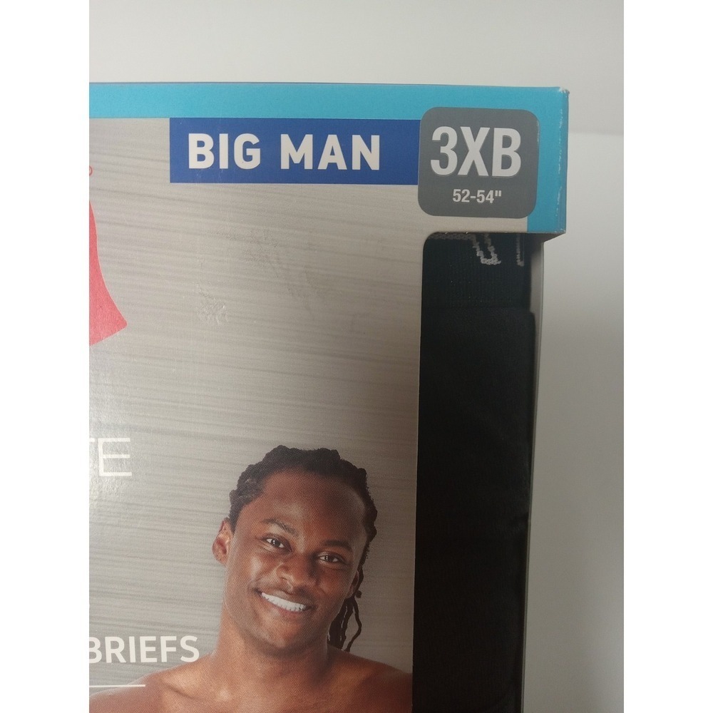 Hanes Ultimate 3 Tagless Pouch Boxer Briefs Comfort Flex Fit Big Man 3XB - Picture 4 of 4